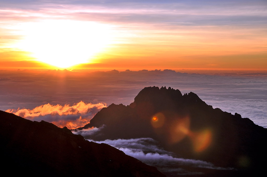Sunrise from Uhuru Peak
